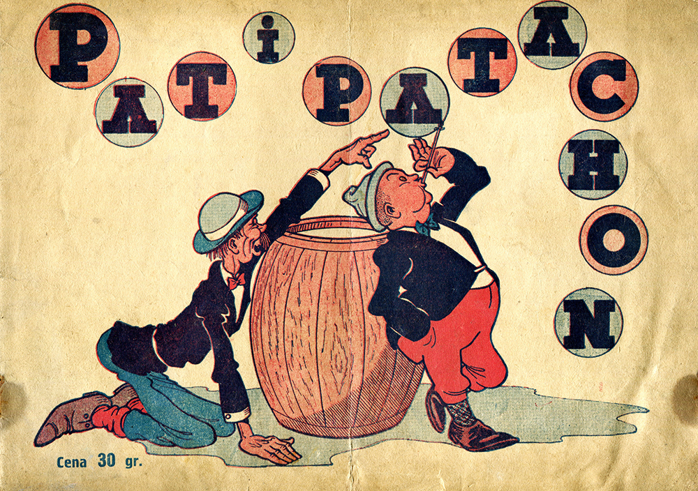 "Pat i Patachon", Wacław Drozdowski, wydawnictwo: "Republika", 1935, fot. https://komiksbaza.pl